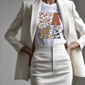 MAMA animal print 012 classy and sassy Mom-Mommy Mother MaMa